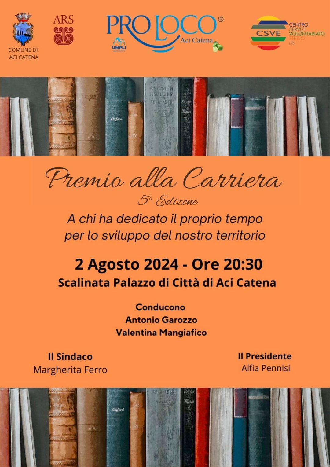 Premio alla Carriera – 5ยฐ Edizione