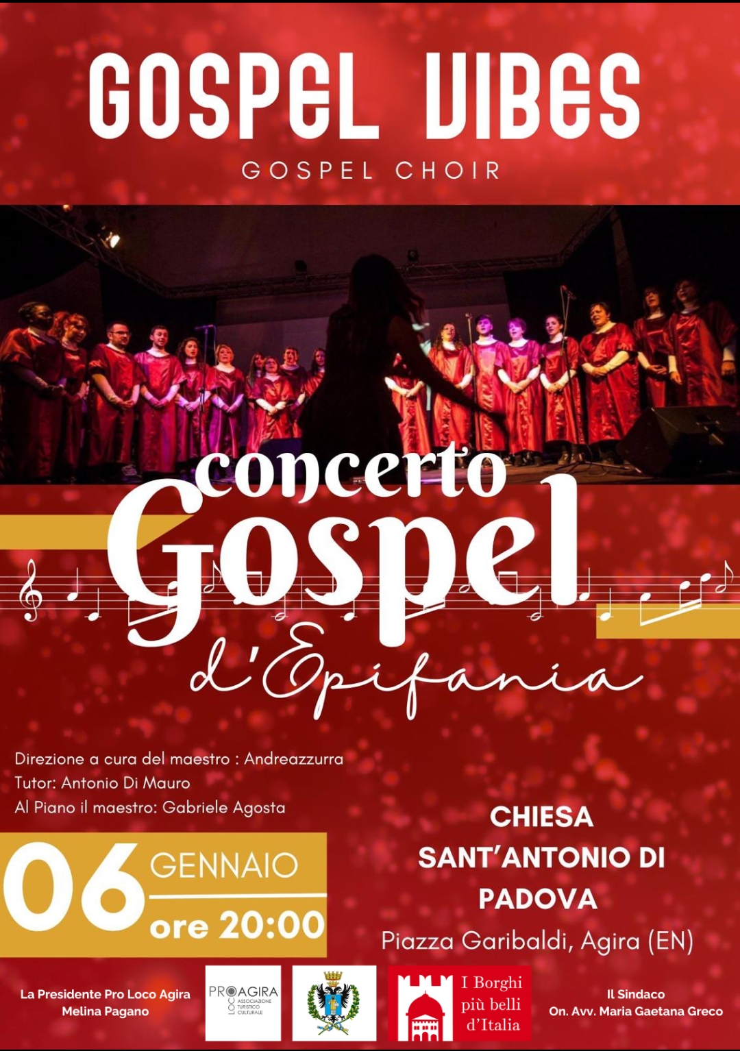 Concerto Gospel l’Epifania