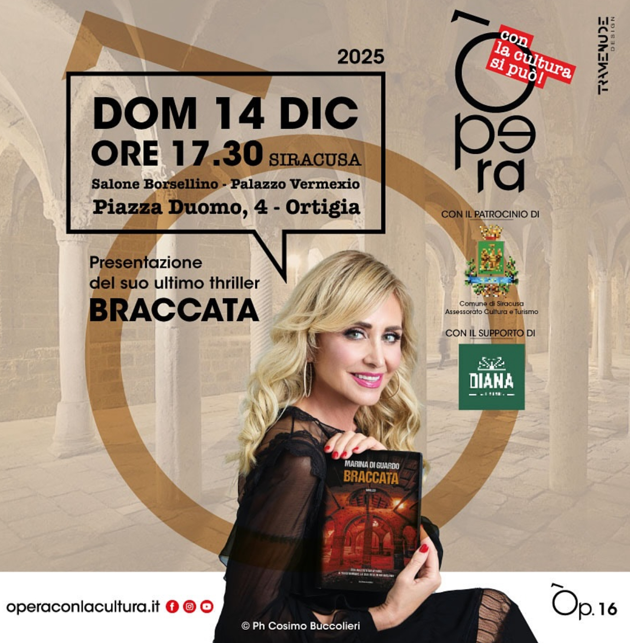 Presentazione del nuovo thriller “Braccata” di Marina Di Guardo