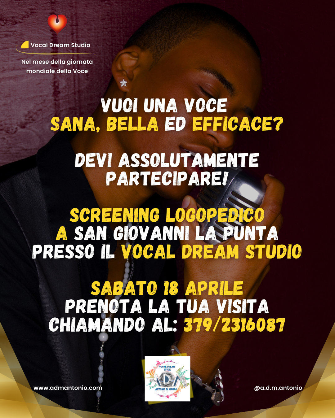 Screening Logopedico – Prenditi cura della tua Voce!